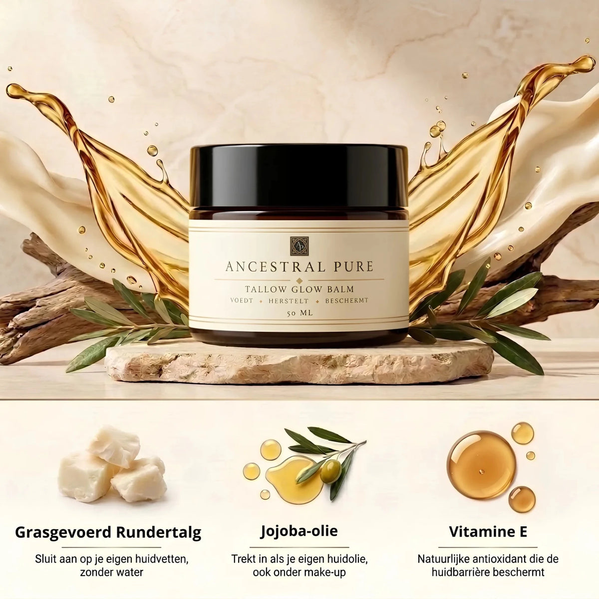 Zachte, stralende huid met de Tallow Glow Balm - Ancestral Pure