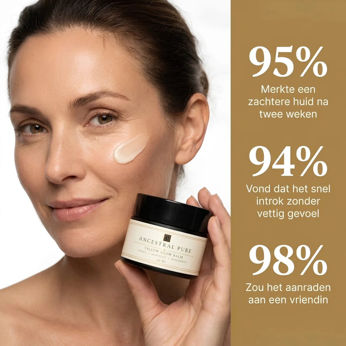 Vanilla Tallow Glow Balm 50ml - Ancestral Pure